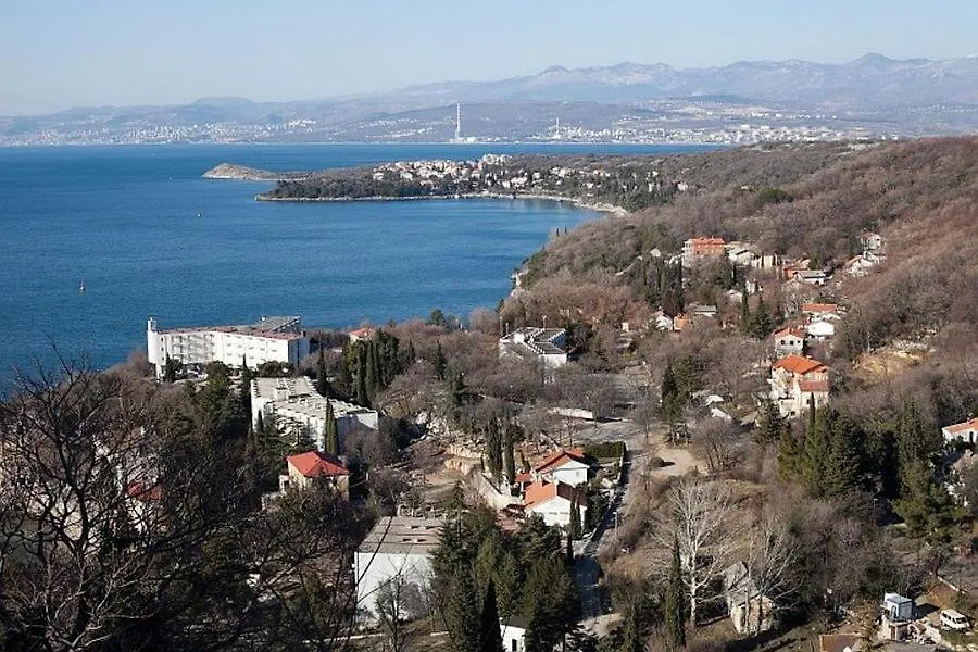 Large Terrace Apartment In Omisalj 3623-3