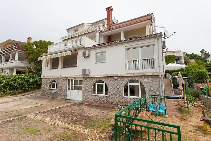 Large Terrace Apartment In Omisalj 3623-3 Croatia