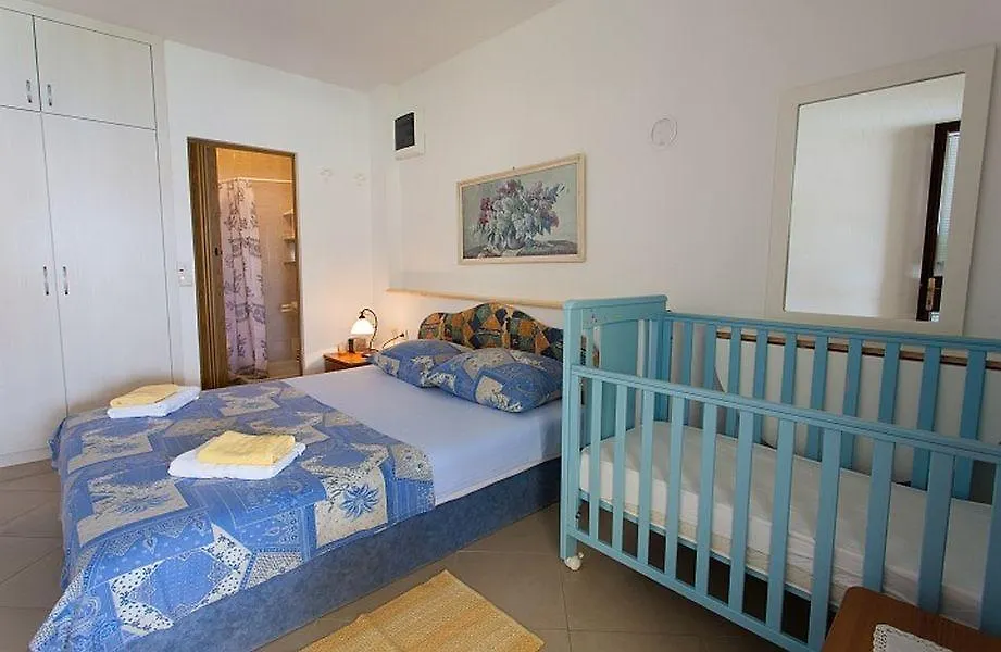 Large Terrace Apartment In Omisalj 3623-3